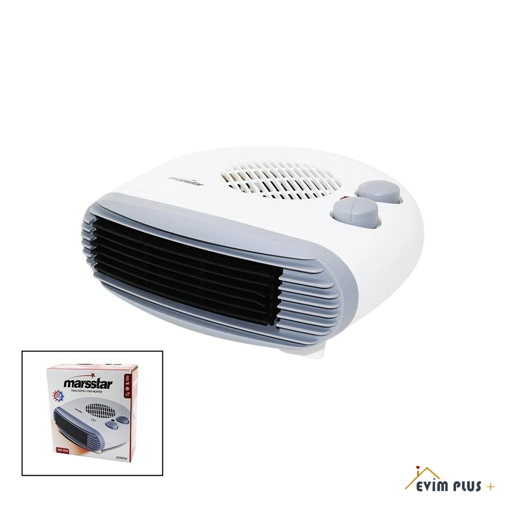 MARSSTAR MS-200 2 in 1 Sıcak-Soğuk Turbo Fanlı Isıtıcı – 2000 W